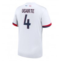 Paris Saint-Germain Manuel Ugarte #4 Replica Away Shirt 2024-25 Short Sleeve